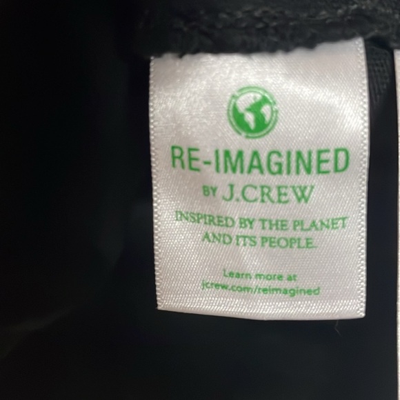 J. Crew Size XS Black Sleeveless Crop 100% Cotton Top With Cute Little Pocket - Picture 6 of 8